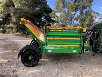Hay Bale Feed Out Cart JN&R 2019