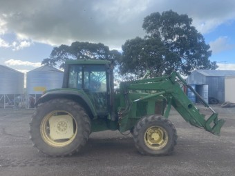 John Deere 6510 Tractor with FEL