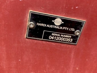 2011 Hardi Commander 2 8536