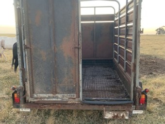 10 x 6 Trailer and Stock Crate