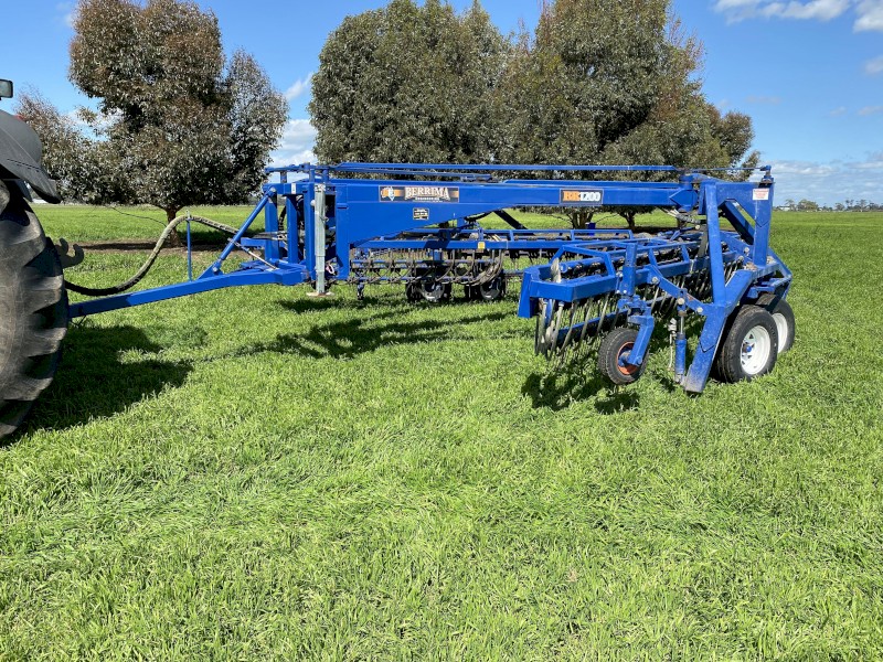 2011 Berrima BR1200 Roll Bar Hay Rake
