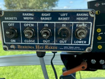 2011 Berrima BR1200 Roll Bar Hay Rake