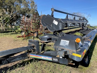 25ft Macdon PTO windrower