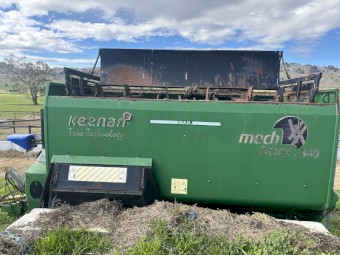 Keenan Mech Fiber 340 Feed Mixer