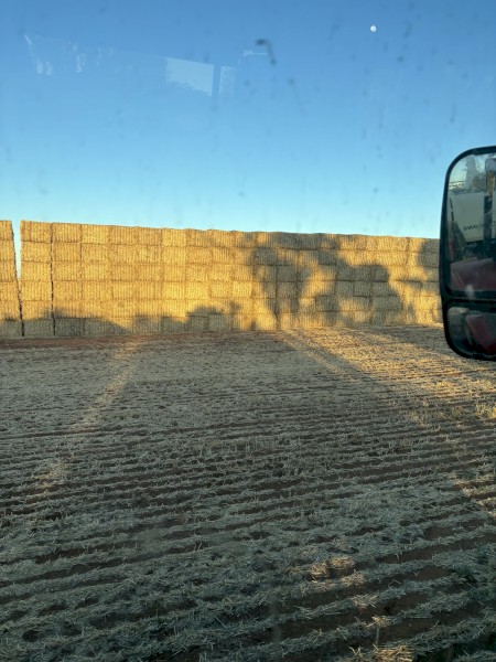 400mt Wheaten Straw 480kg 8x4x3 Bales