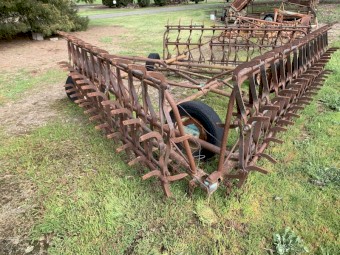 1960s David Shearer folding harrows 
