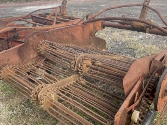 2x double row potato diggers