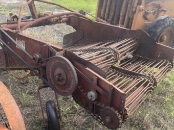 2x double row potato diggers