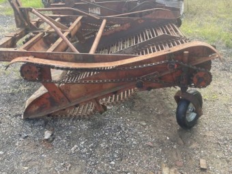 2x double row potato diggers