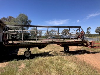 MacDon 21ft Windrower