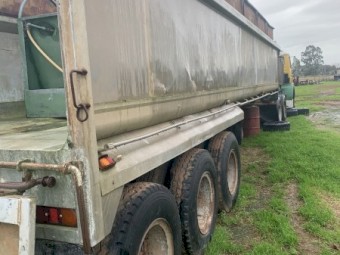 32ft Borcat Aluminium Tipper Trailer