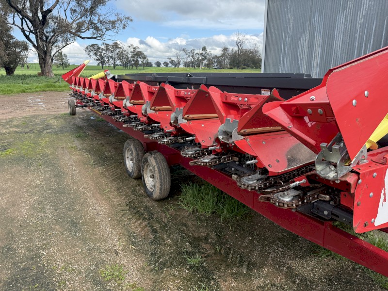 2014 Drago Olimac 30” 12 row Corn Front