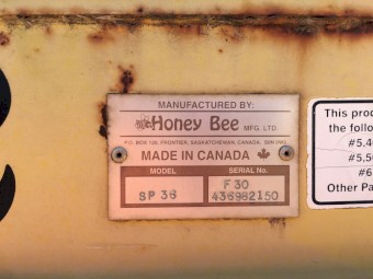 36ft Honeybee SP36 Header Front