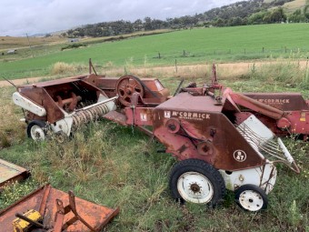 international McCormick Baler x 3