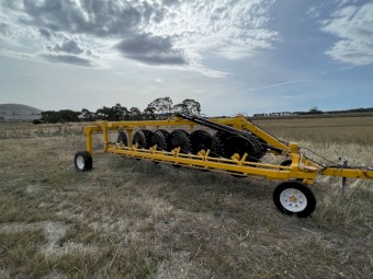 V Rake Hydraulic Opening Elsworth