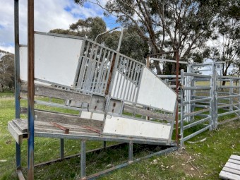 Portable Cattle Yards