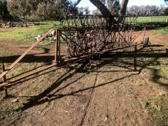 10 leaf Sutherland harrow bar