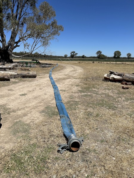 High Pressure 6inch Bore Drop Hose with couplings