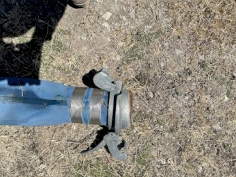 High Pressure 6inch Bore Drop Hose with couplings