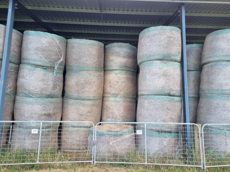 Hay, rye and clover rolls.