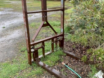 3 pt linkage adjustable fork lift