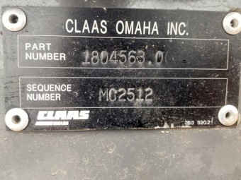 Claas 760 MAV chopper