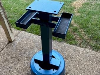 pedestal for grinder or vice