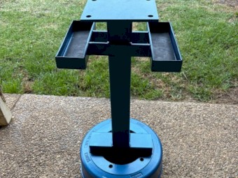pedestal for grinder or vice