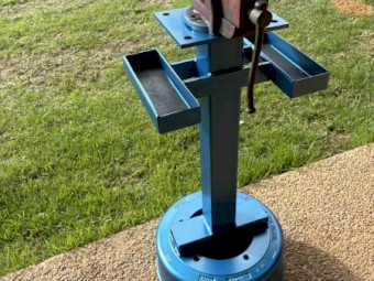 pedestal for grinder or vice