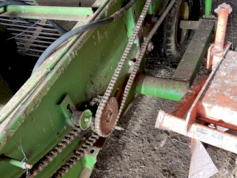Double Row Standen Potato Windrower 