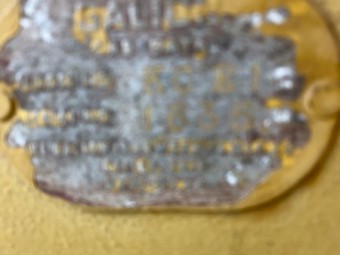 Road Grader Galion early 1960s Suitable for parts