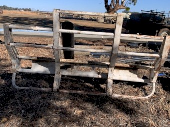 International Acco steel bull bar