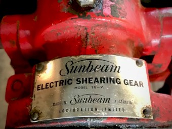 Sunbeam Shearing Machine