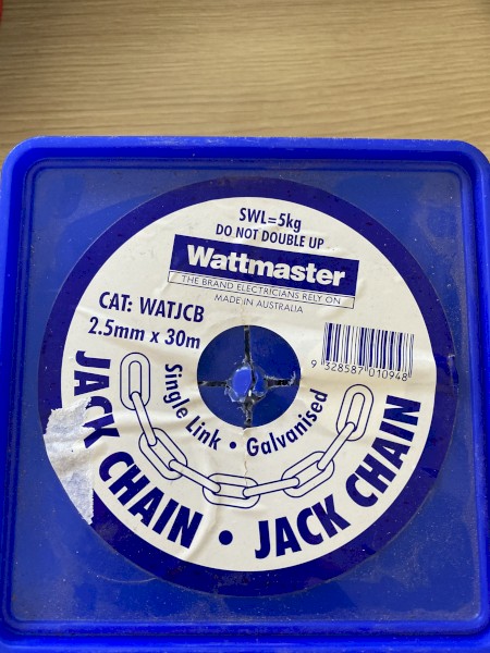 1 box of jack chain