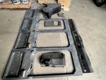 Steiger Safari cab plastics 