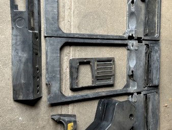 Steiger Safari cab plastics 