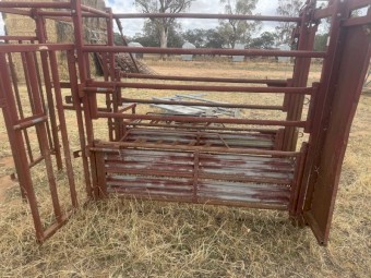cattle crush and cattle panels