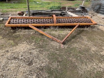  12 foot ,steel framed , Furphy spike roller 
