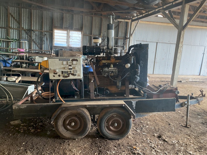 Generator approx 50 kVa. 