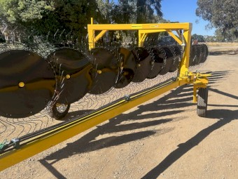 New Elsworth In-Line Hay Rake