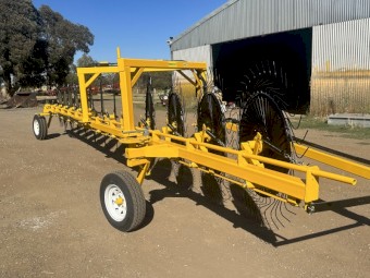 New Elsworth In-Line Hay Rake