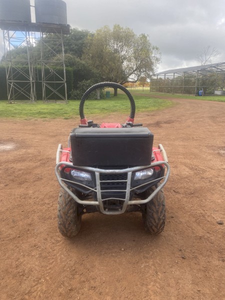2018 Honda TRX 500 4 wheeler 