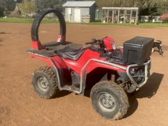 2018 Honda TRX 500 4 wheeler 