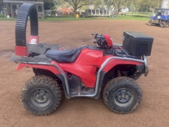 2018 Honda TRX 500 4 wheeler 