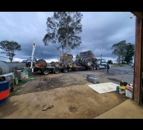 Allen Custom Drill 28 Run Air Seeder