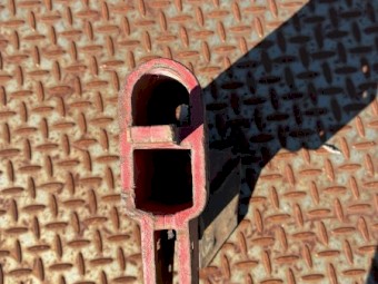 Morris C2 paired row double shoot boots and wear plates