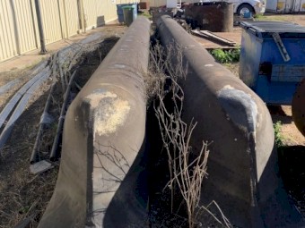 Houseboat Fibreglass Pontoons