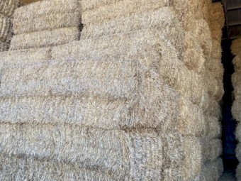 Wheat straw tailings