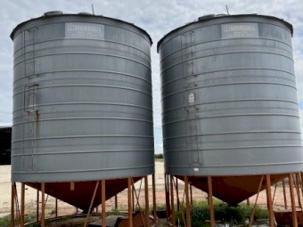 50 tonne Sherwell Silos x 2