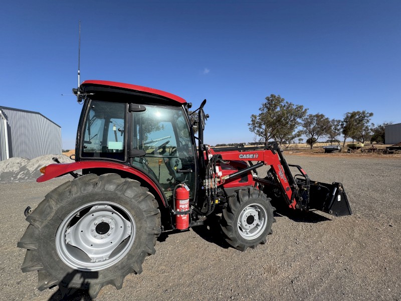 2022 Case Farmall 60B Fwa with 4 in 1 Bucket and Forks